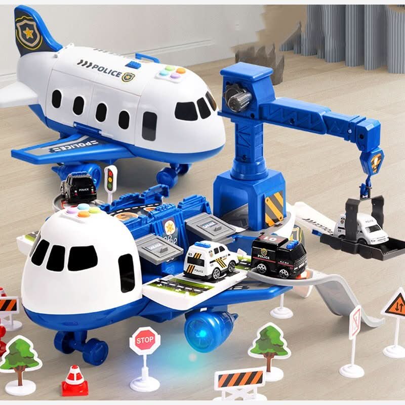 Nokmo | Airplane & Vehicle Set for Creative Kids