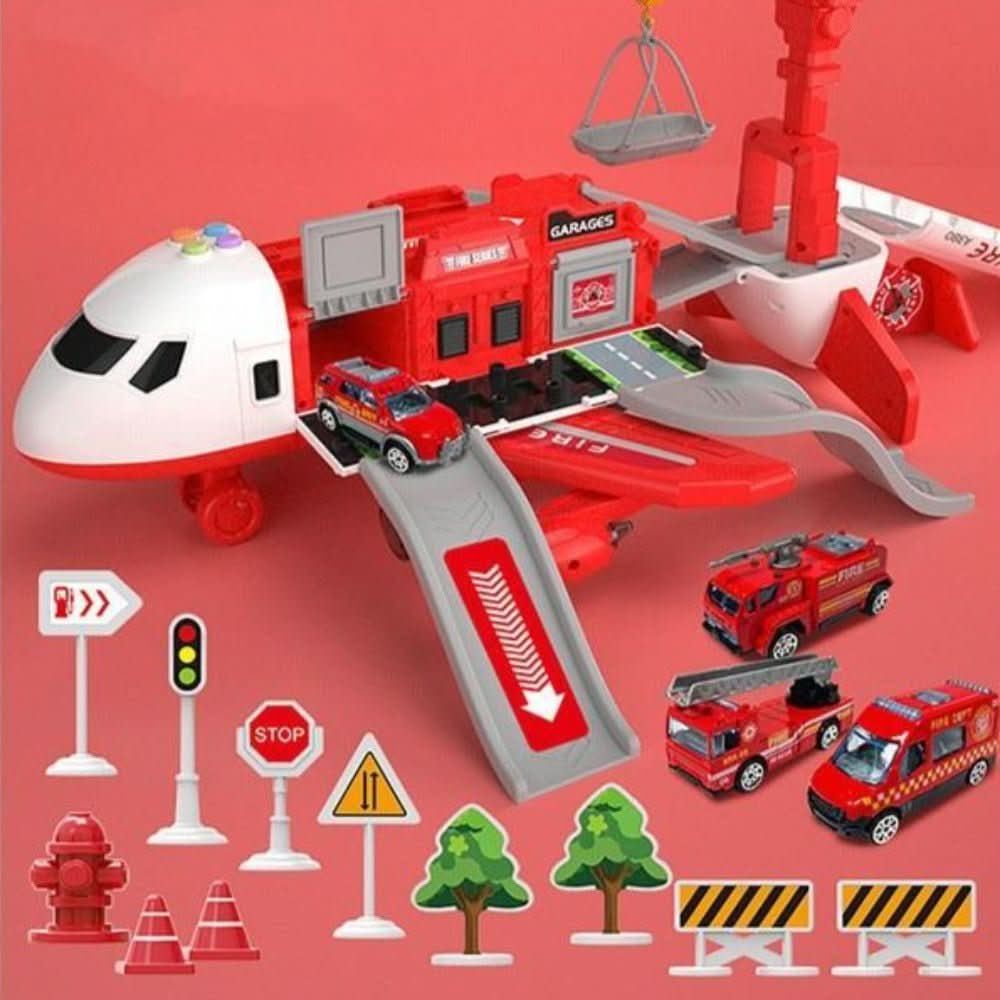 Nokmo | Airplane & Vehicle Set for Creative Kids