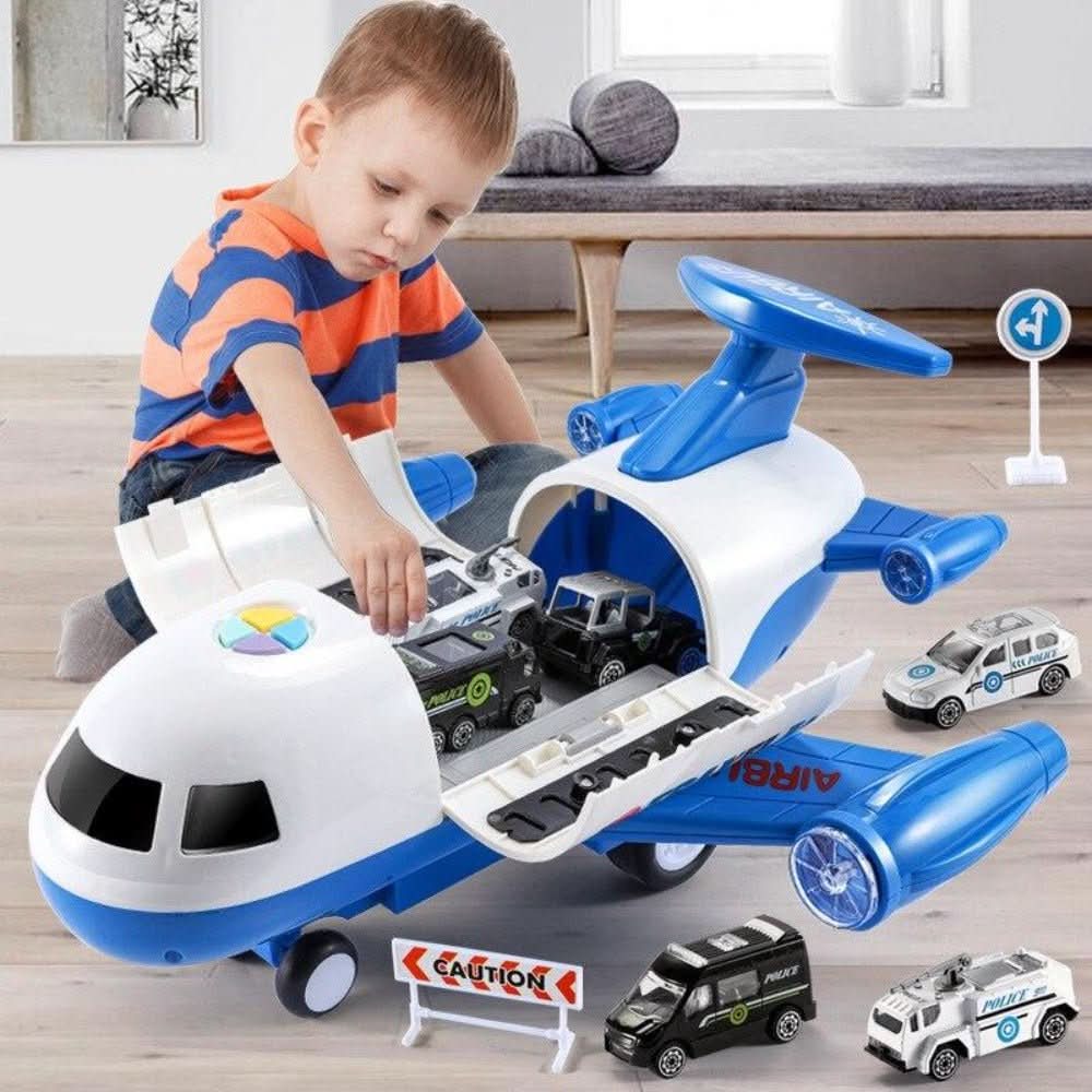Nokmo | Airplane & Vehicle Set for Creative Kids
