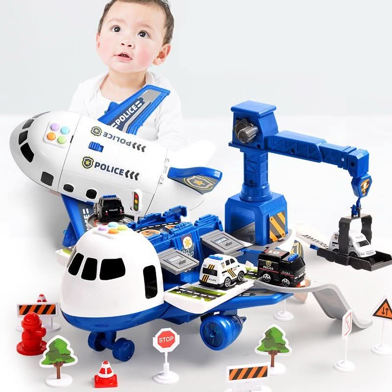 Nokmo | Airplane & Vehicle Set for Creative Kids