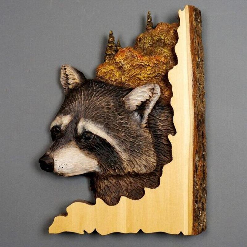 Nokmo | Animal Carving Craft Wall Decoration