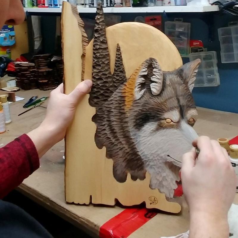 Nokmo | Animal Carving Craft Wall Decoration