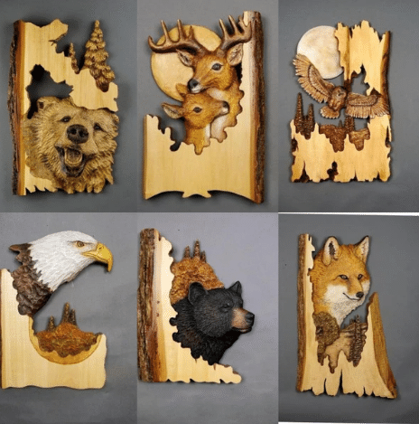 Nokmo | Animal Carving Craft Wall Decoration
