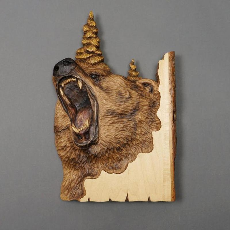 Nokmo | Animal Carving Craft Wall Decoration