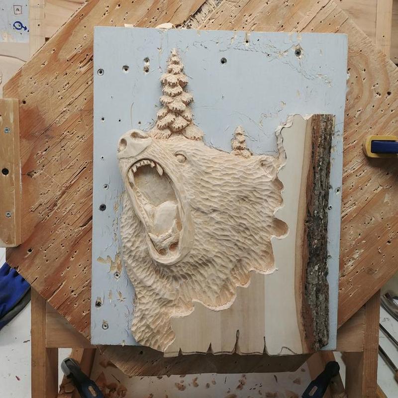Nokmo | Animal Carving Craft Wall Decoration