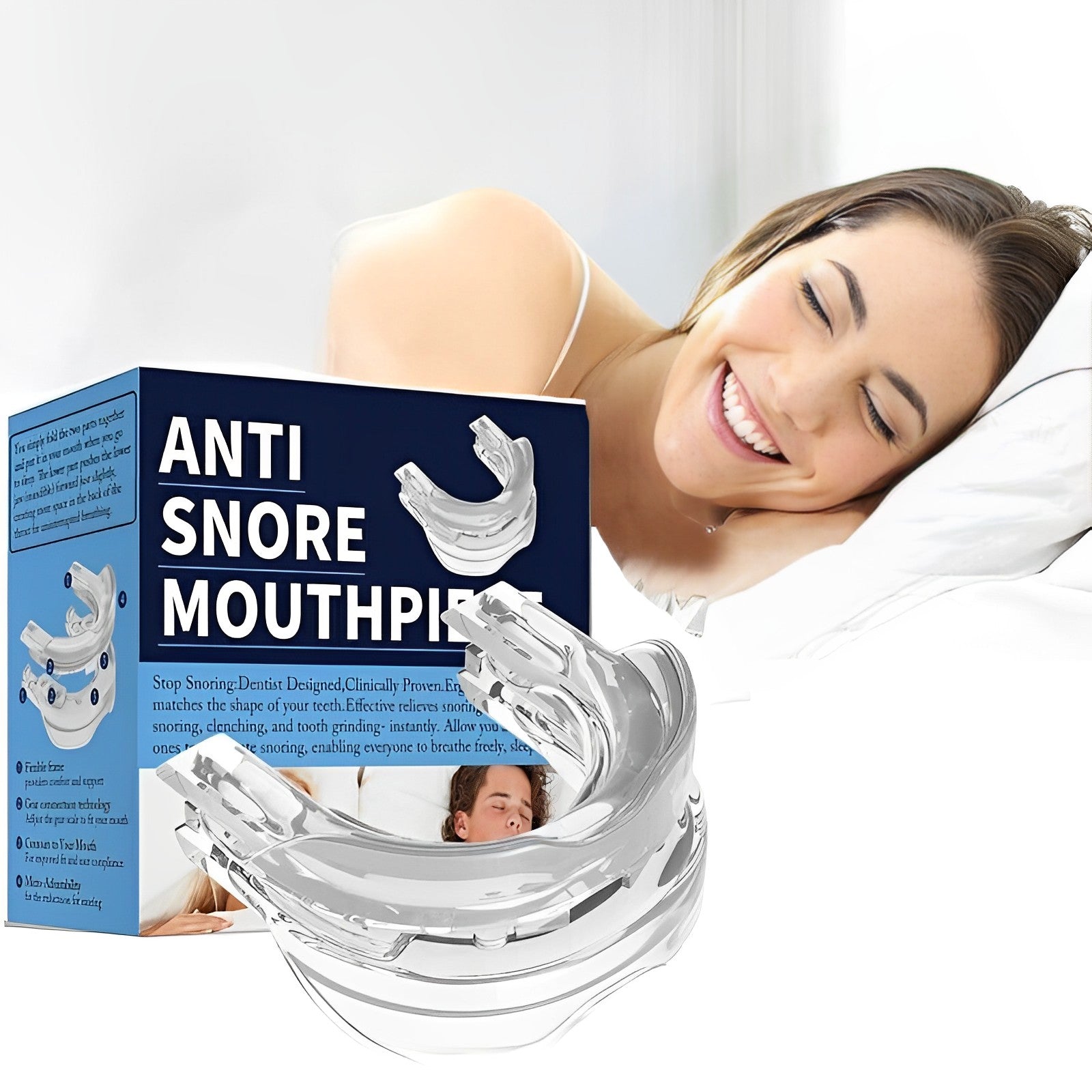 Nokmo | Anti-Snoring Sleep Apnea Mouthpiece Protection