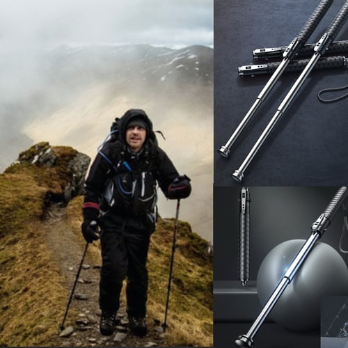Nokmo | Automatic Folding Walking Cane with Ergonomic Grip