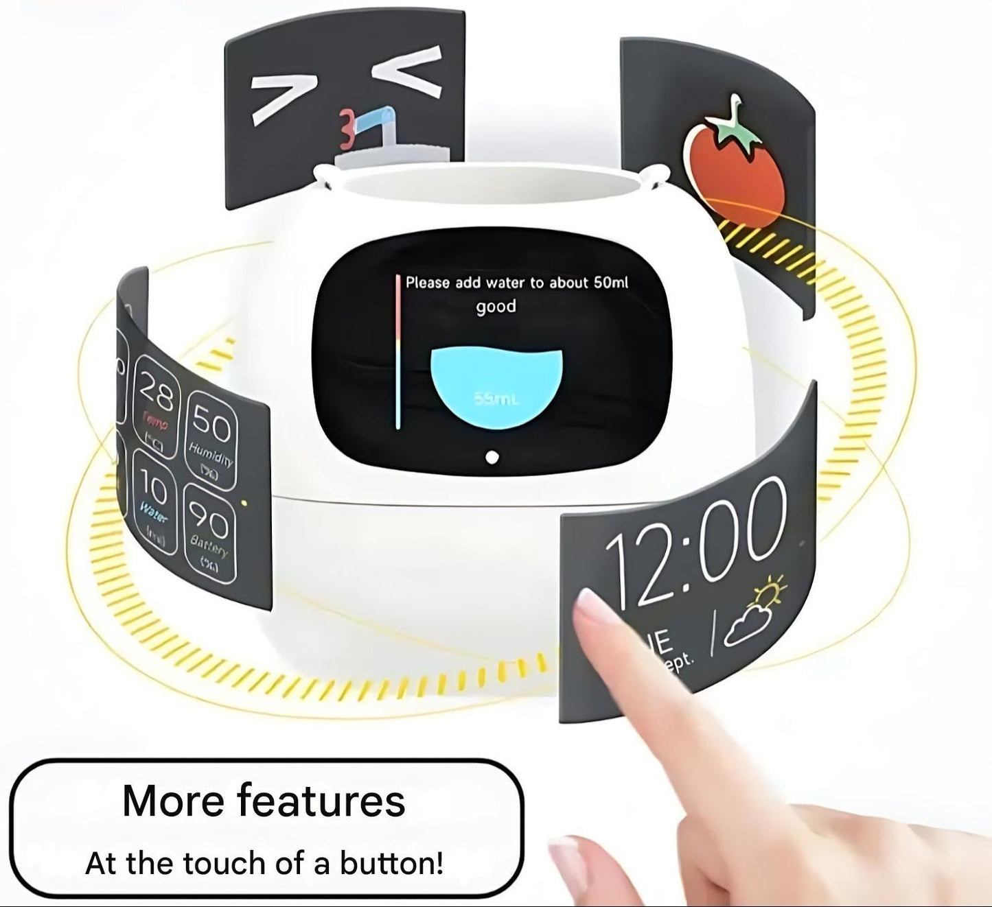 Nokmo | Automatic Smart Flower Pot - GreenBuddy SmartPot