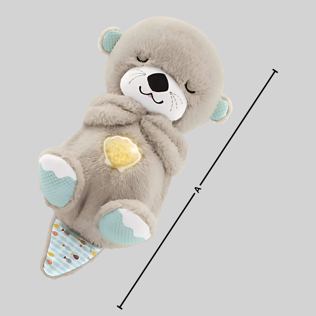 Nokmo | Baby Otter Plush with Gentle Sound & Pulse