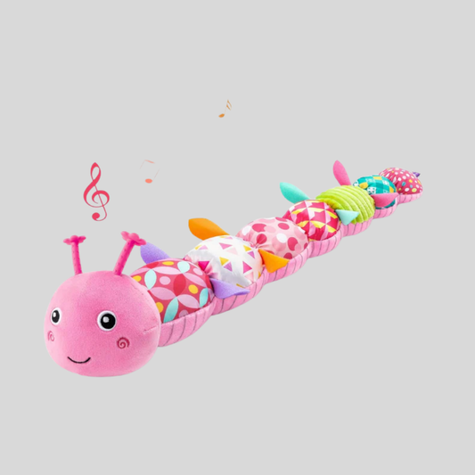 Nokmo | Baby Plush Sensory Caterpillar Toy