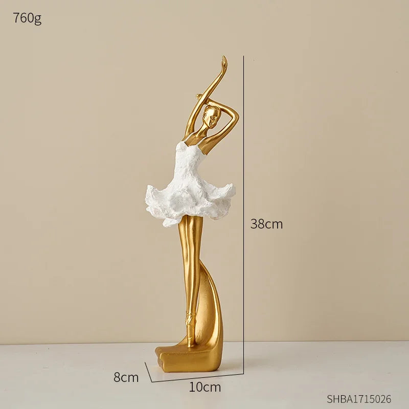 Nokmo | Ballet Dancer Figure for Desk & Living Space