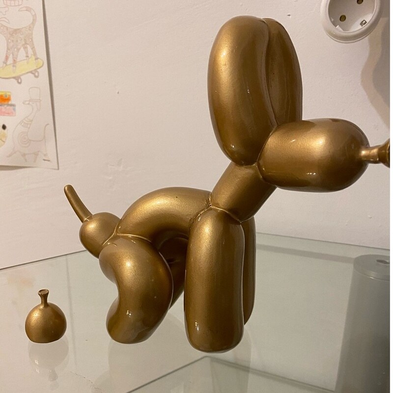 Nokmo | Balloon Dog Resin Figurine
