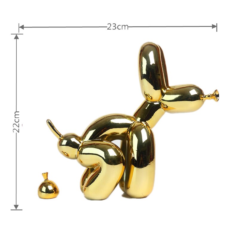 Nokmo | Balloon Dog Resin Figurine