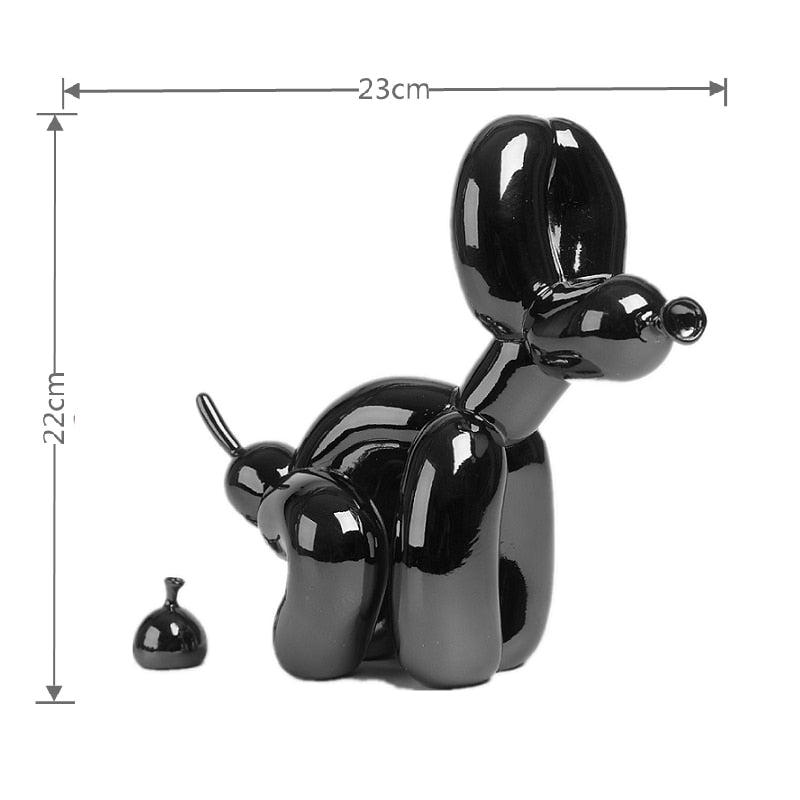 Nokmo | Balloon Dog Resin Figurine