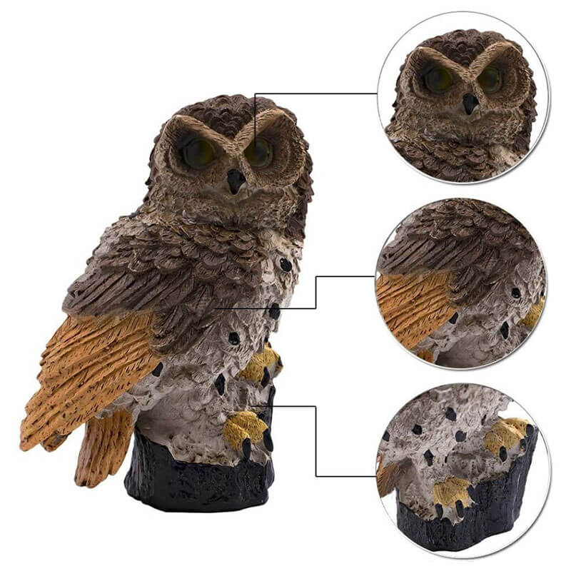Nokmo | Barter | Garden Lamp Owls with Solar Energy