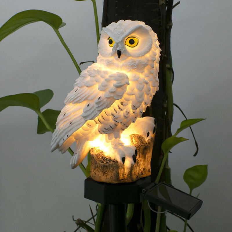Nokmo | Barter | Garden Lamp Owls with Solar Energy
