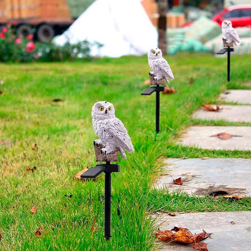 Nokmo | Barter | Garden Lamp Owls with Solar Energy