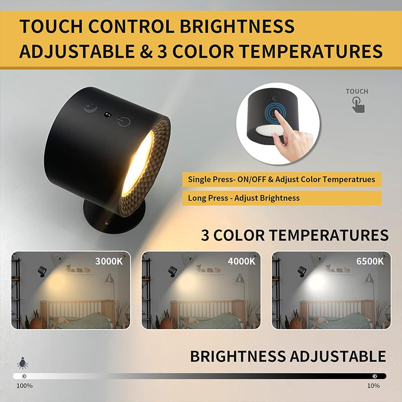 Nokmo | Battery Lamp with Timer Light with Timer