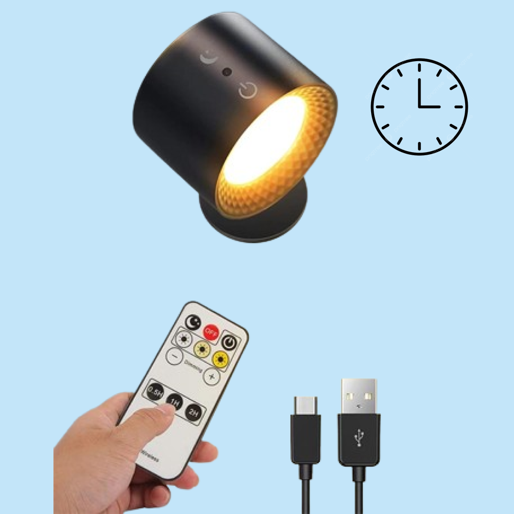 Nokmo | Battery Lamp with Timer Light with Timer