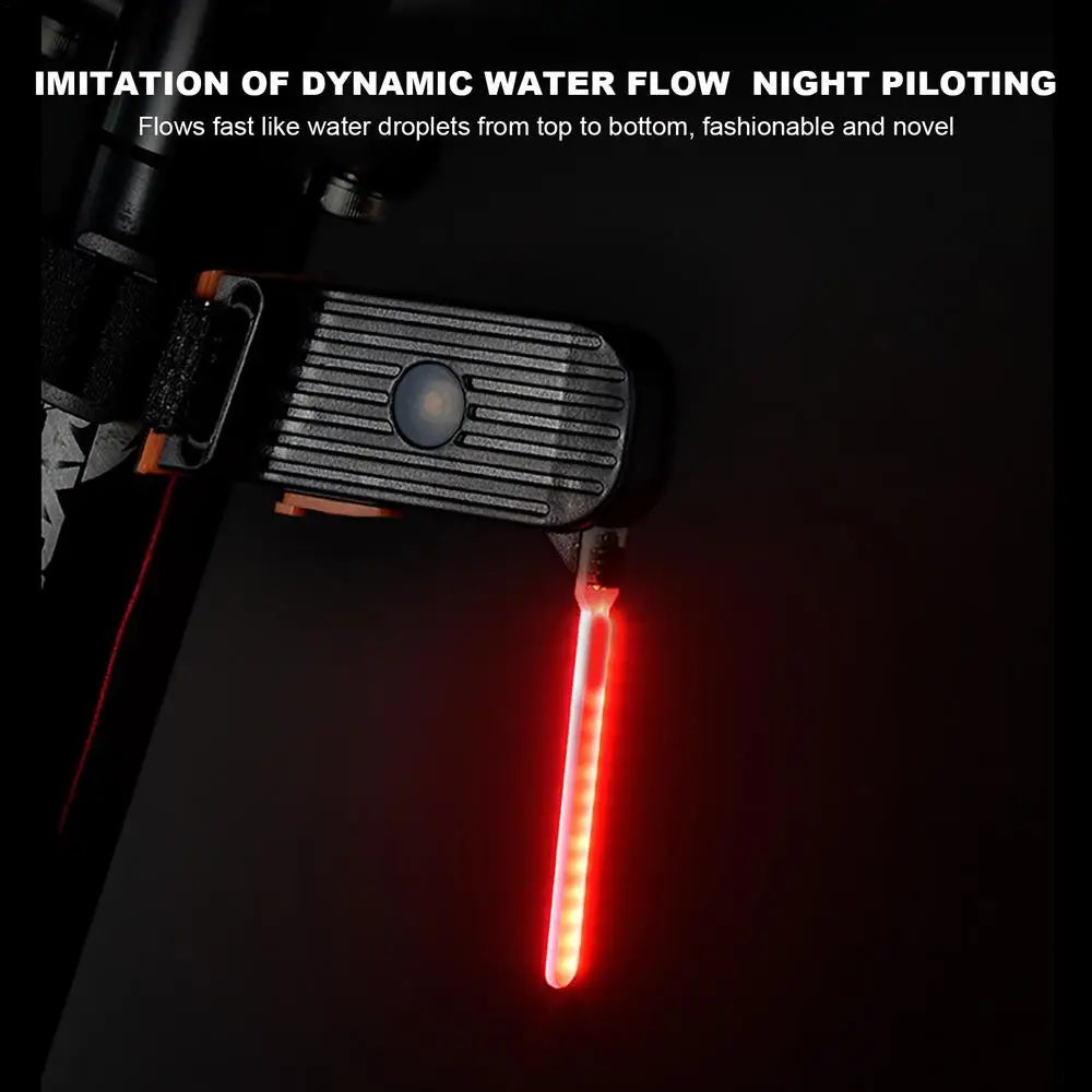 Nokmo | Bicycle Rear Light with Water Drop Effect