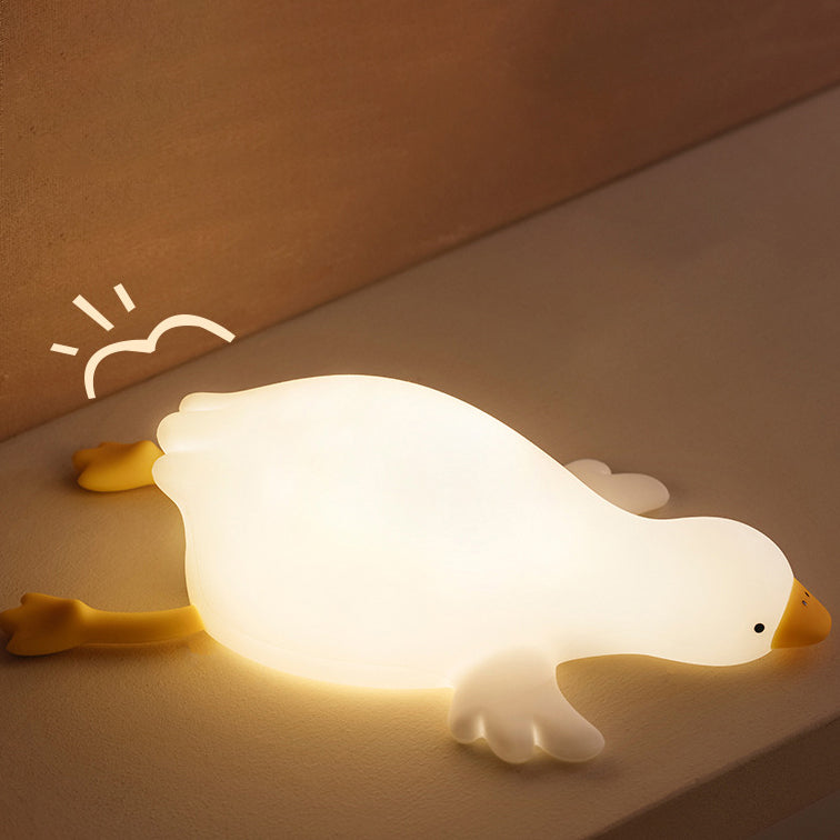 Nokmo | Big White Goose Tap Tap LED Night Light
