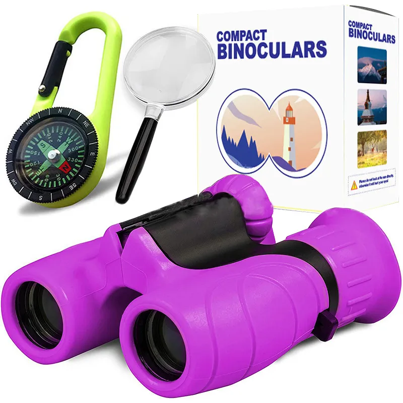 Nokmo | Binoculars for Kids Lightweight Outdoor Adventure