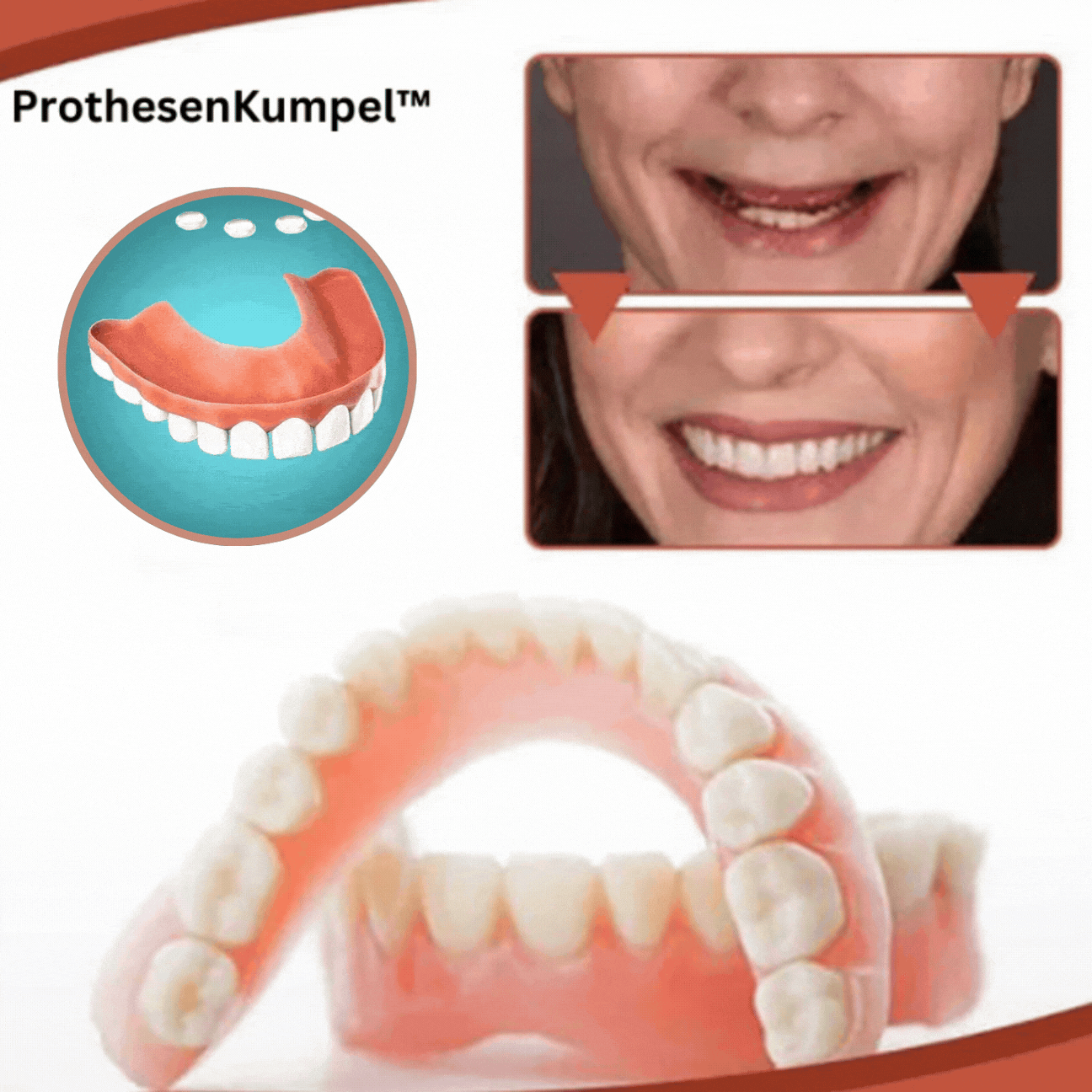 Nokmo | Biocompatible Prosthesis Set for Pain-Free Fit and Natural Smile