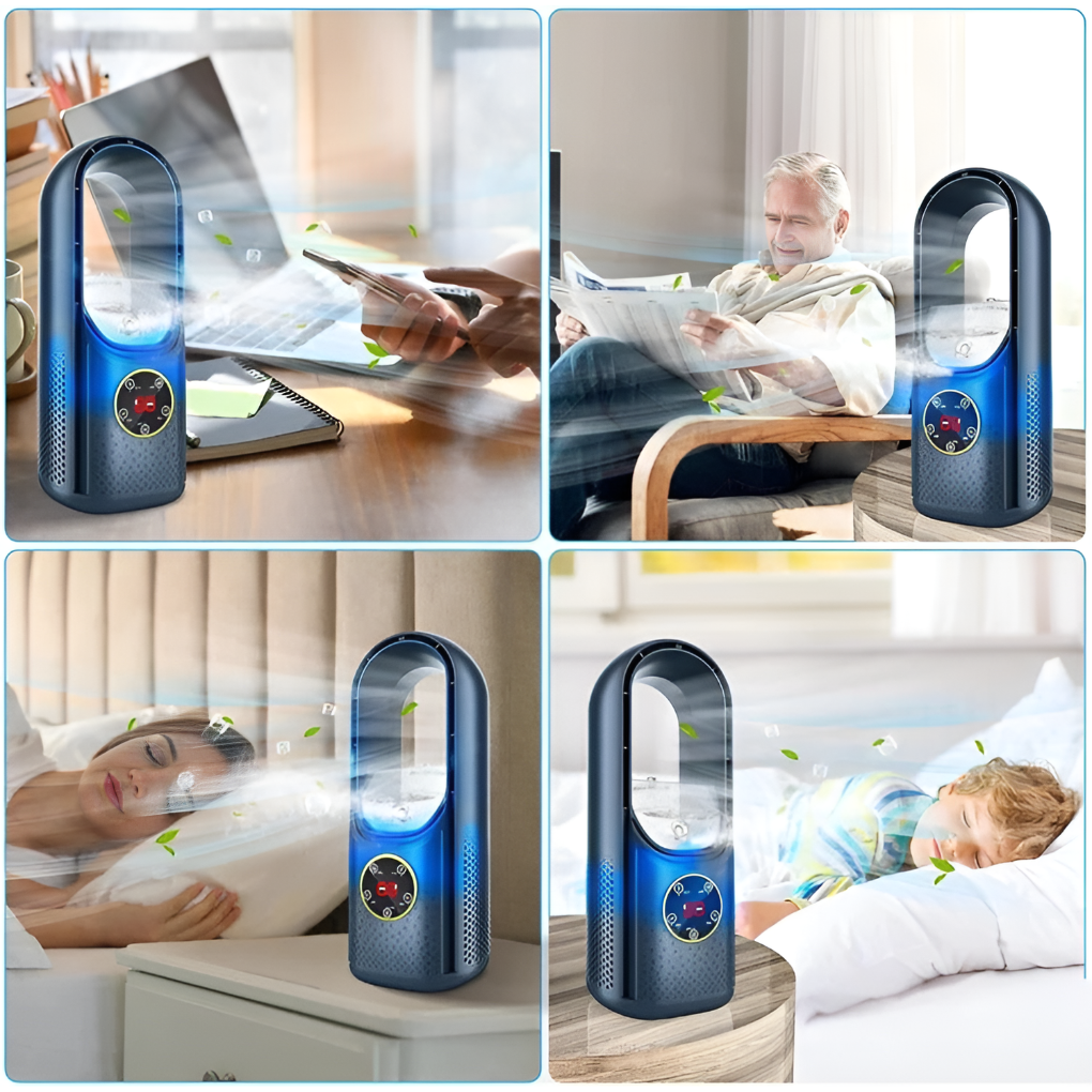 Nokmo | Bladeless Cooling Fan for Home and Office