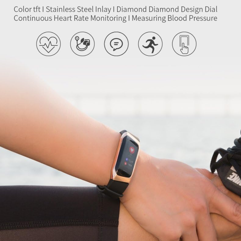 Nokmo | Blood Pressure Smart Watch and Heart Rate Monitor