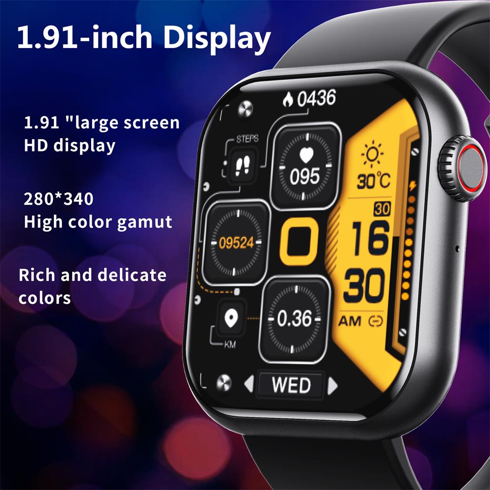Nokmo | Blood Sugar Blood Pressure Blood Oxygen Sleep Monitor Waterproof Smartwatch