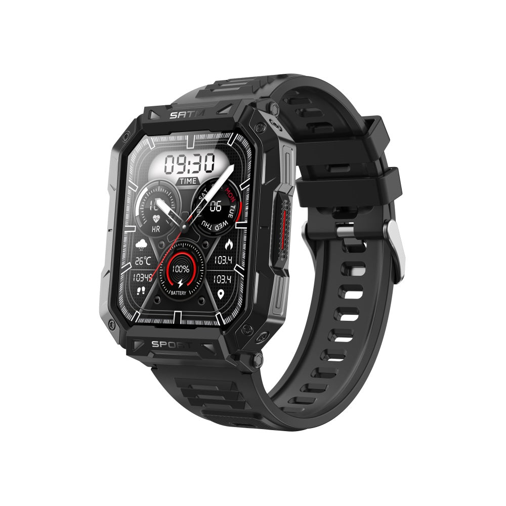 Nokmo | Blood Sugar Blood Pressure Blood Oxygen Sleep Monitor Waterproof Smartwatch