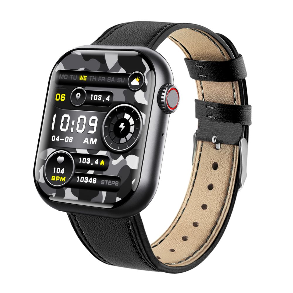Nokmo | Blood Sugar Blood Pressure Blood Oxygen Sleep Monitor Waterproof Smartwatch