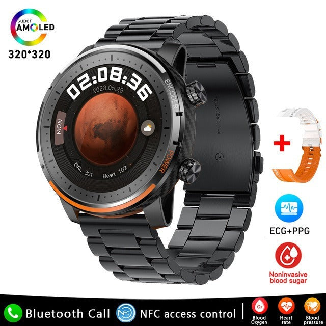Nokmo | Blood Sugar Blood Pressure Blood Oxygen Sleep Monitor Waterproof Smartwatch