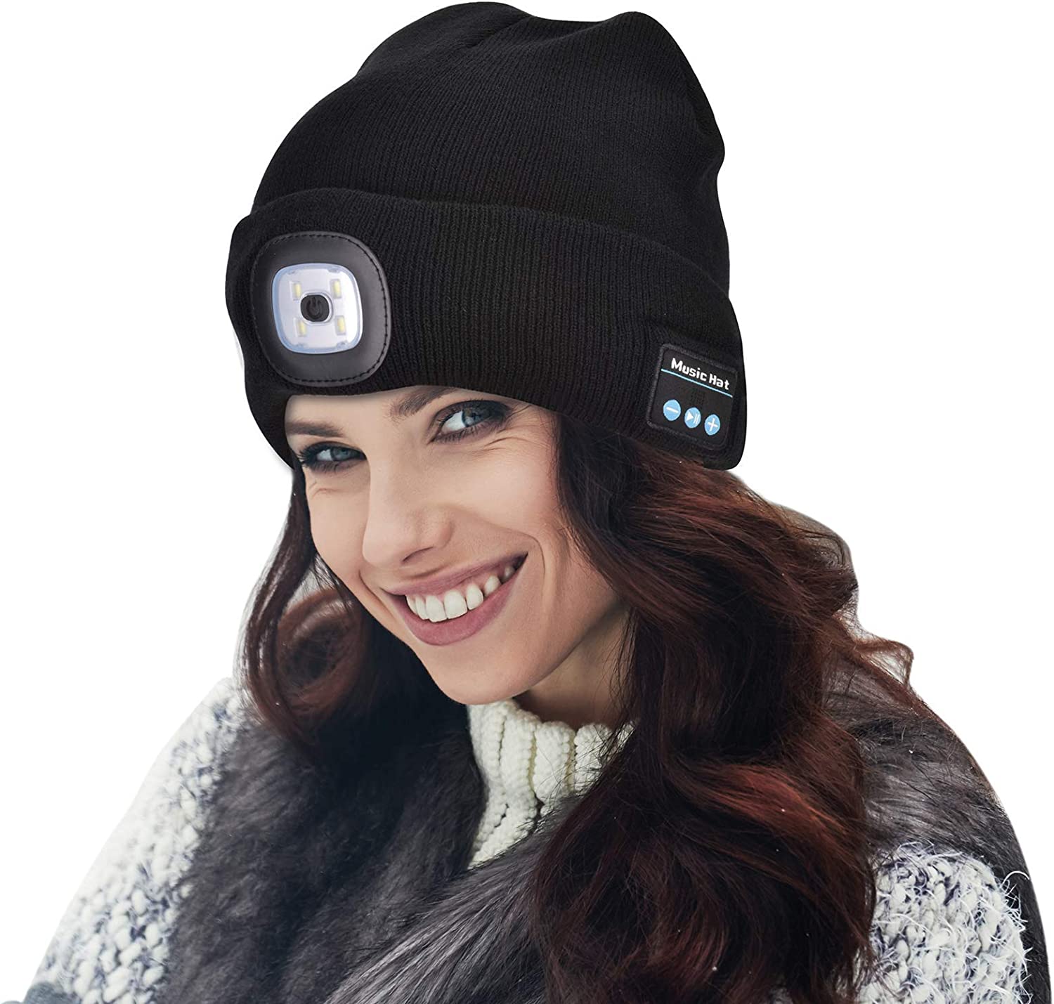 Nokmo | Bluetooth Beanie Hat Light Wireless Headphones