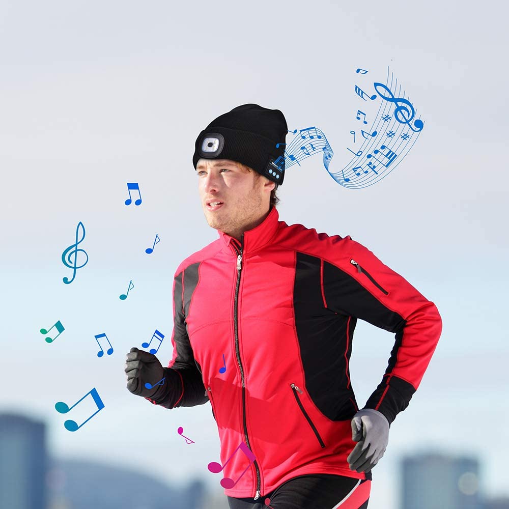 Nokmo | Bluetooth Beanie Hat Light Wireless Headphones