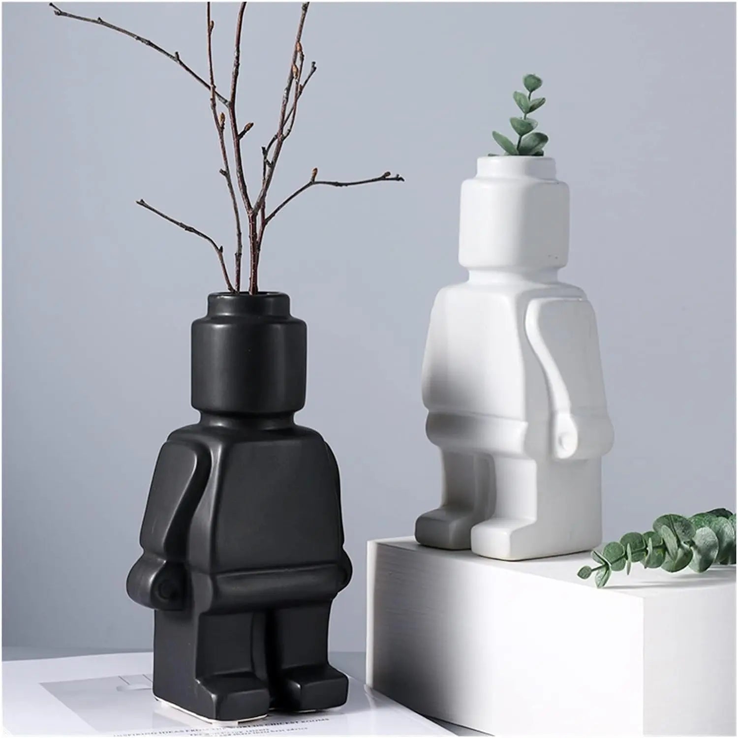 Nokmo | Brick Flower Pot | Modern Minimal Design