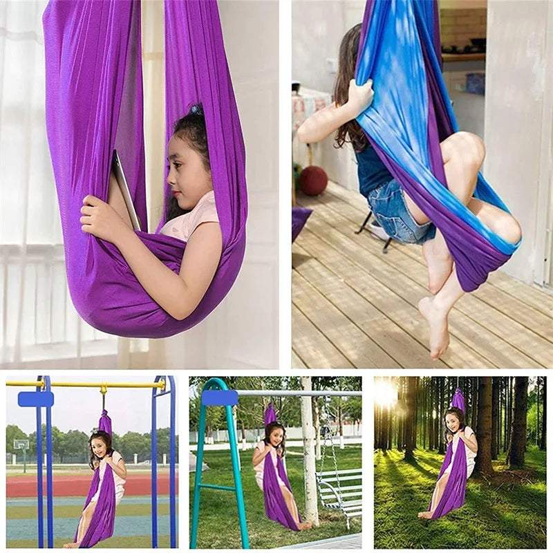 Nokmo | CalmGlide Sensory Swing for Kids – Indoor Therapy Hammock for Calm, Focus & Confidence