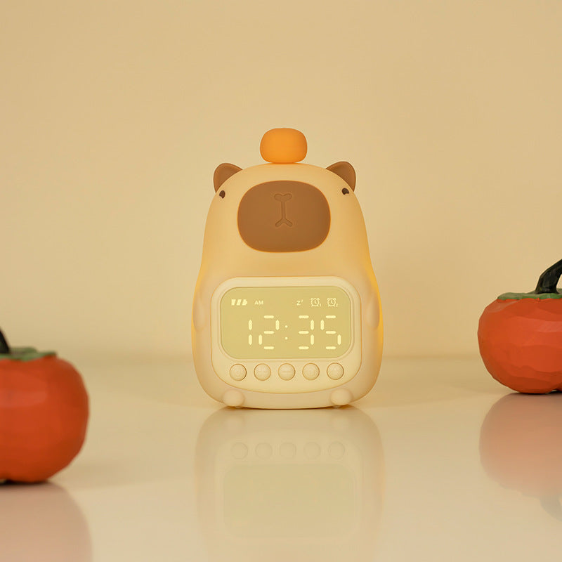 Nokmo | Capybara Companion Night Lamp & Alarm Clock