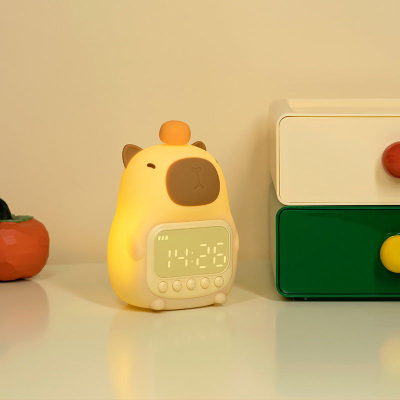 Nokmo | Capybara Companion Night Lamp & Alarm Clock