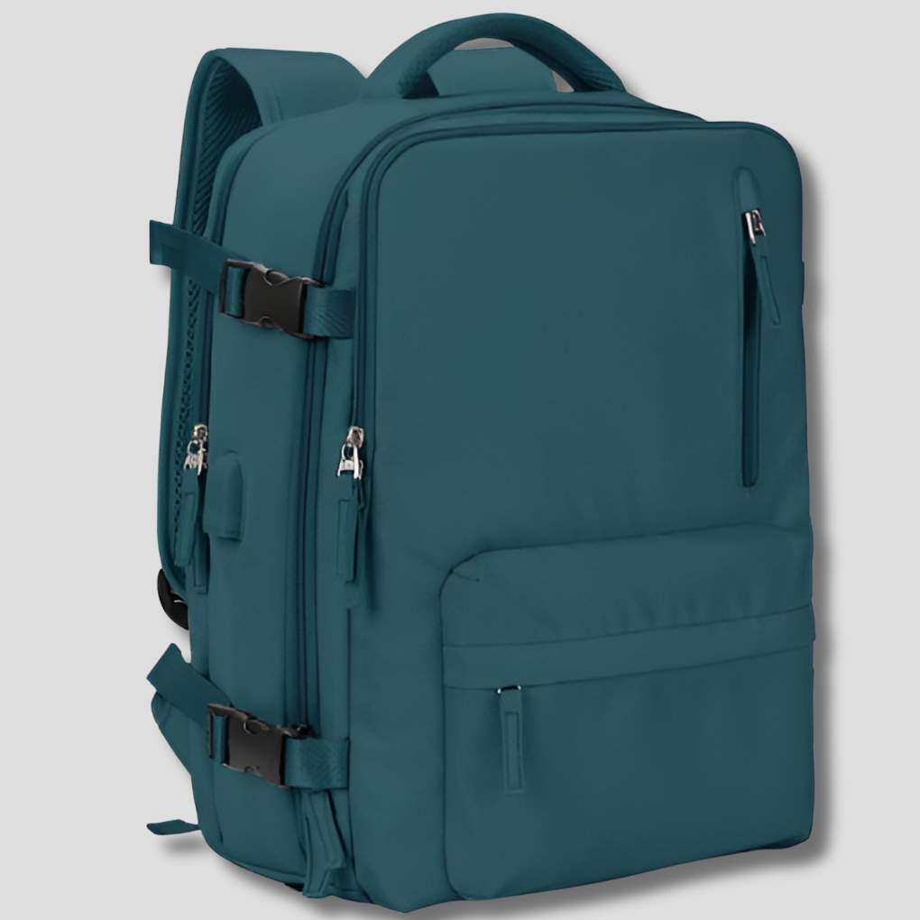 Nokmo | Carry-On Travel Backpack with Expandable Capacity