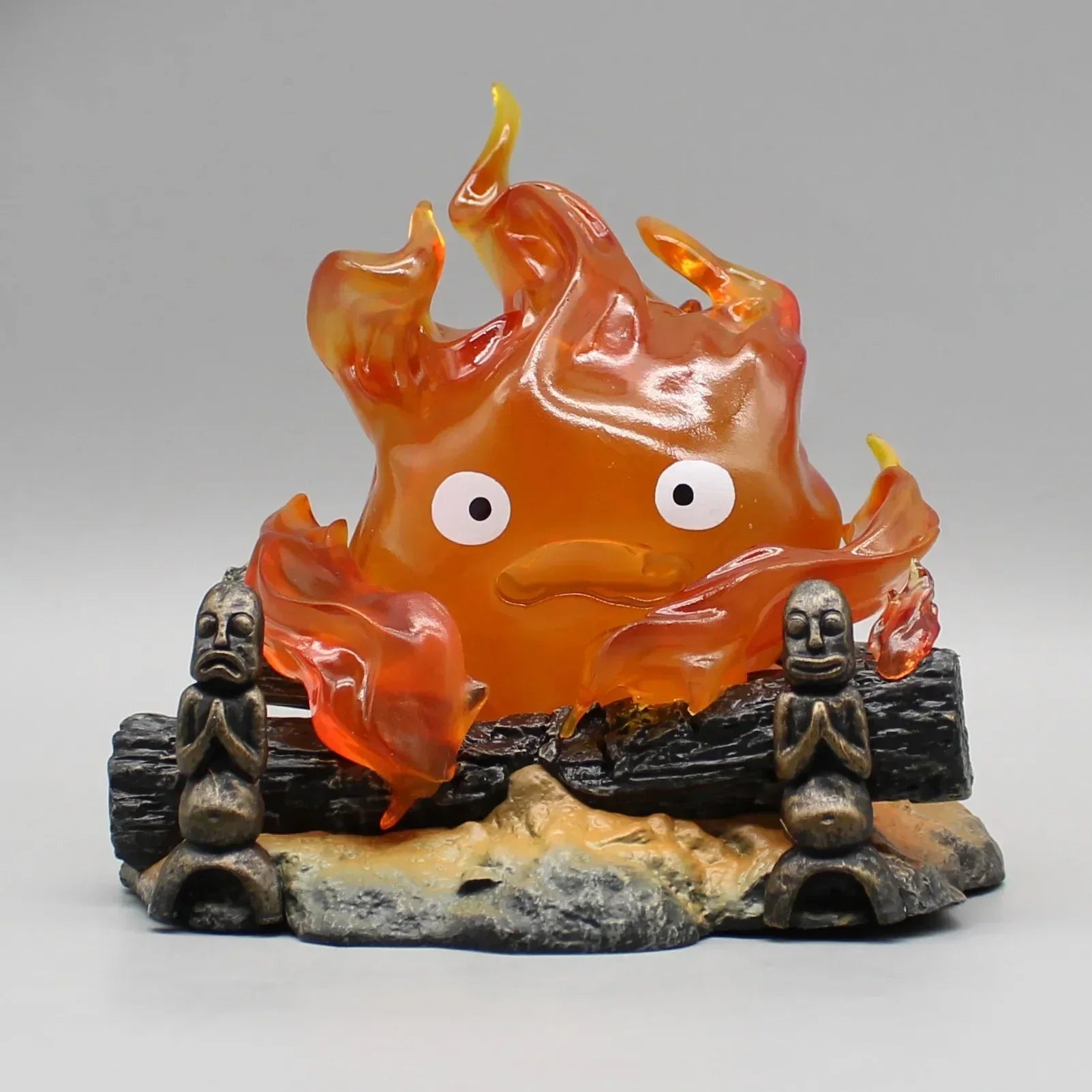 Nokmo | Cartoon Flame Figurine | Glowing Anime Decorative Figure (Glow-in-the-Dark)