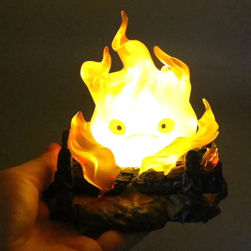 Nokmo | Cartoon Flame Figurine | Glowing Anime Decorative Figure (Glow-in-the-Dark)