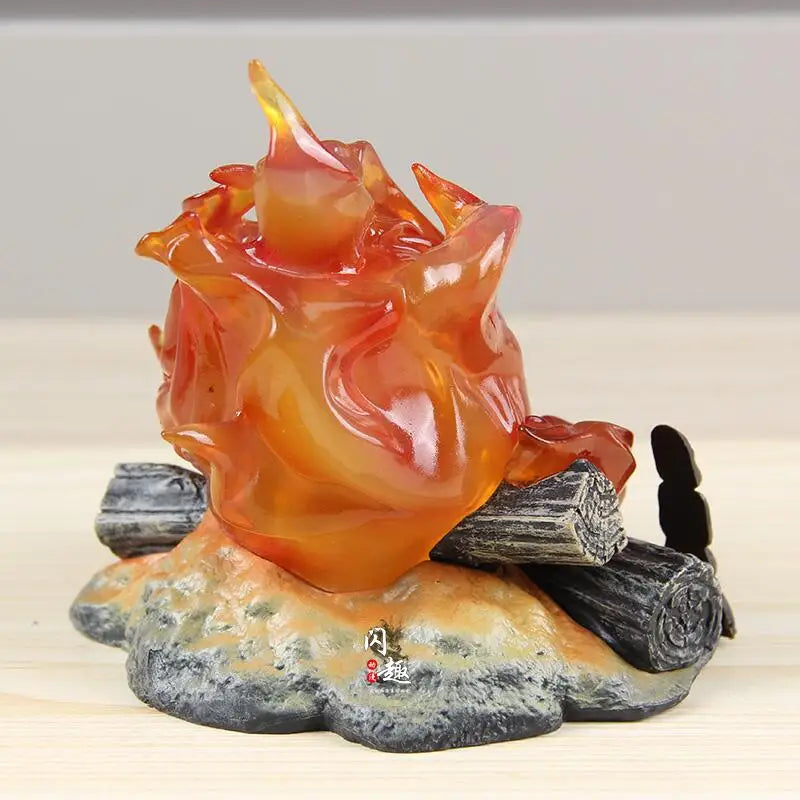 Nokmo | Cartoon Flame Figurine | Glowing Anime Decorative Figure (Glow-in-the-Dark)