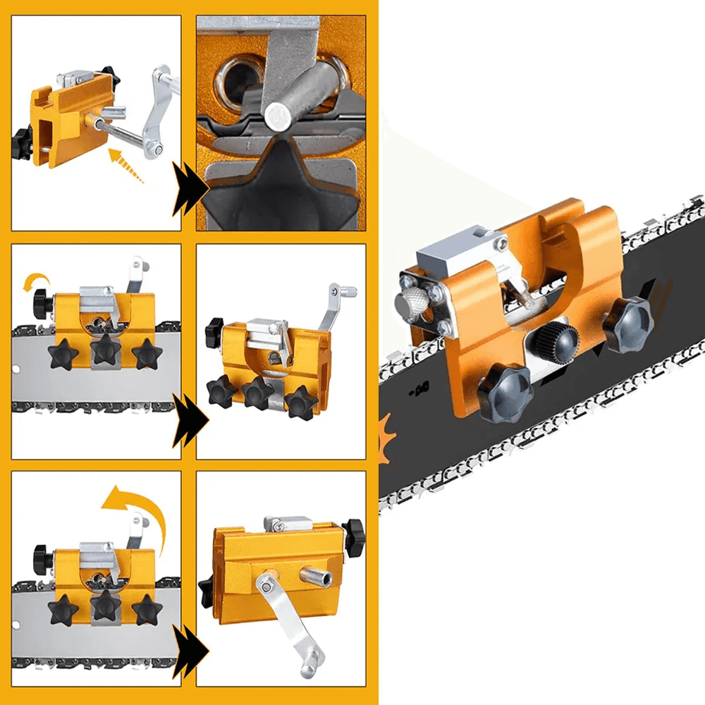 Nokmo | Chain Sharpener - Professional and Efficient Sharpening