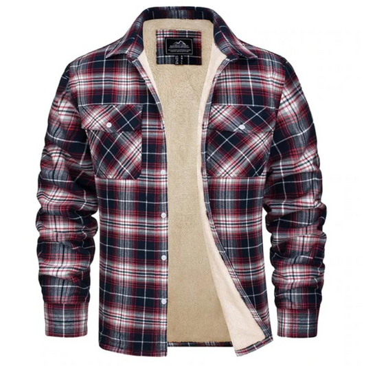 Nokmo Checked Long Sleeve Loose Hoodie for Women