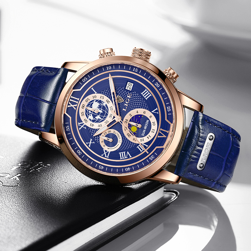 Nokmo | Classic Chronograph Men’s Watch | Stylish & Functional Luxury Wristwatch for Every Occasion