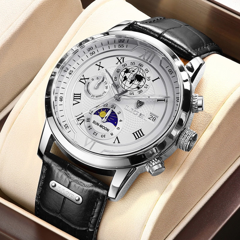 Nokmo | Classic Chronograph Men’s Watch | Stylish & Functional Luxury Wristwatch for Every Occasion