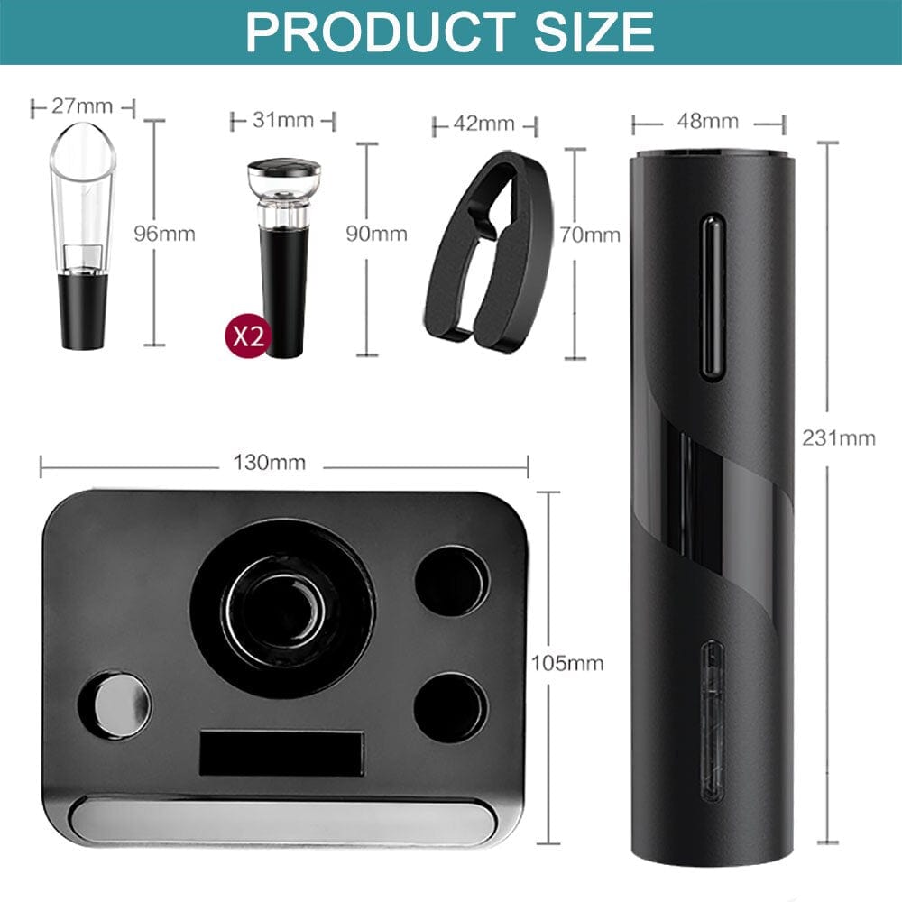 Nokmo |-Click Electric Wine Bottle Opener