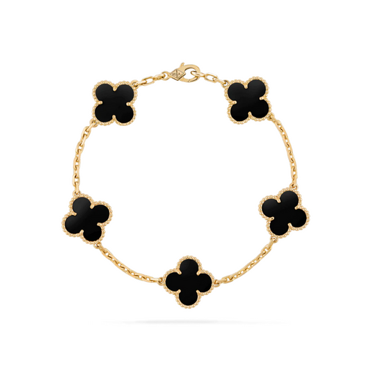 Nokmo | Clover Luck Bracelet | Elegant and Hypoallergenic | Adjustable