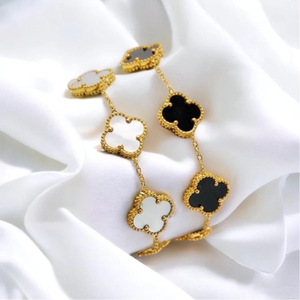 Nokmo | Clover Luck Bracelet | Elegant and Hypoallergenic | Adjustable